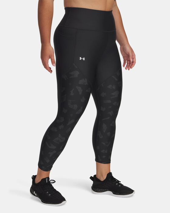 Women's UA Tech™ Printed Panel Ankle Leggings image number 0