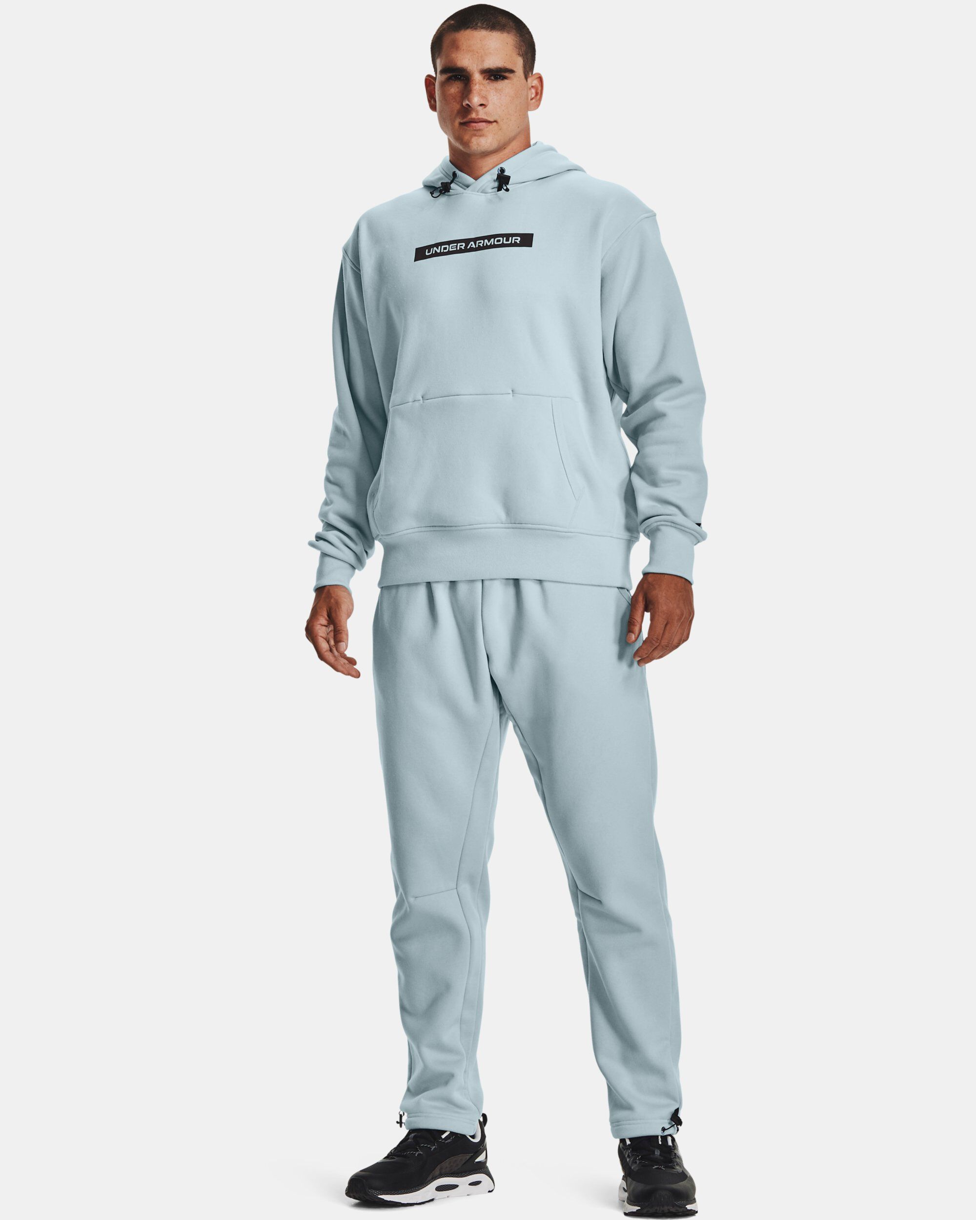 Baby blue under armour hoodie deals