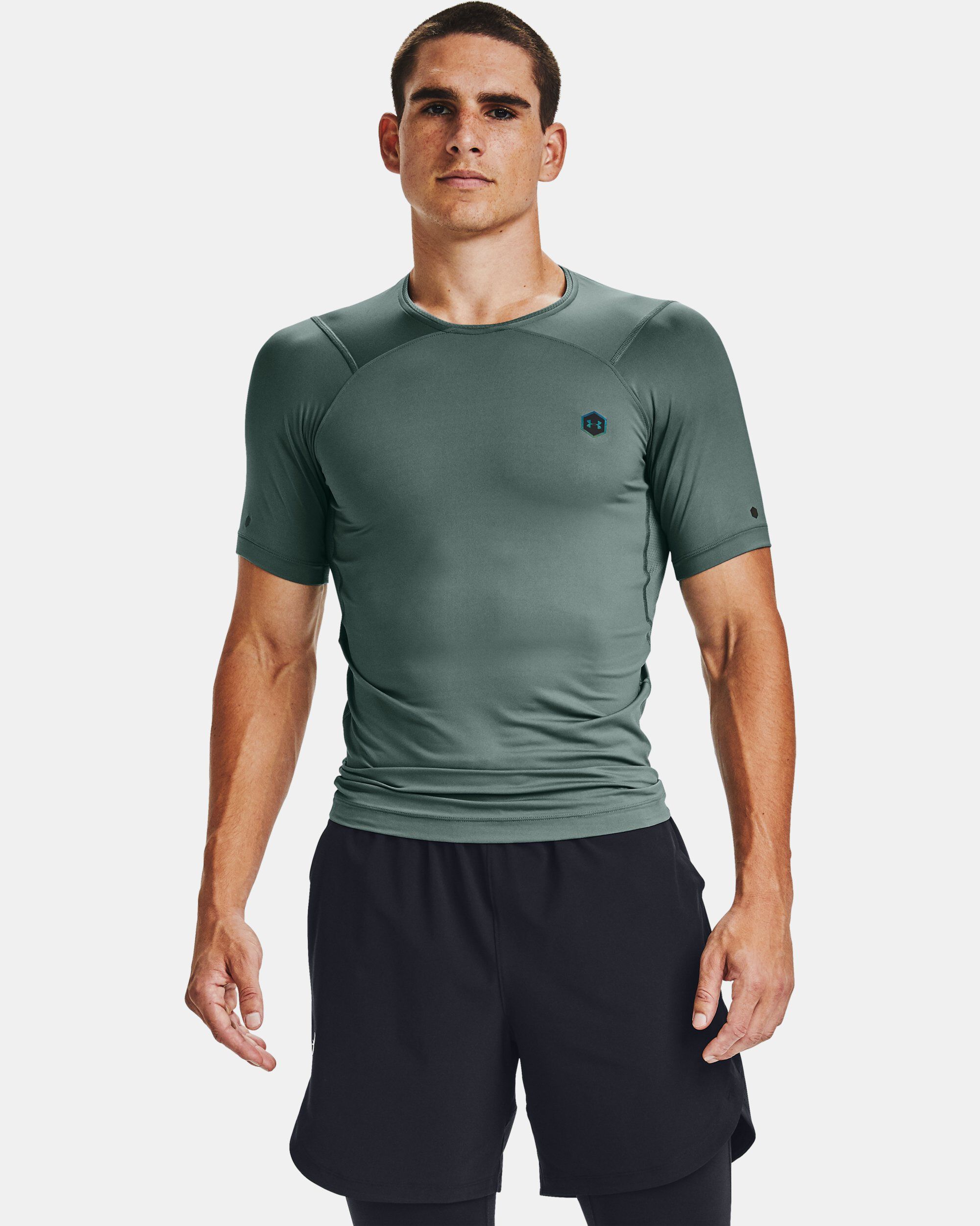 Under armour sales rush compression shorts