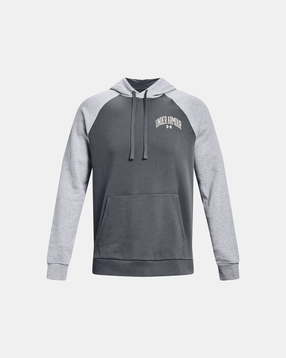 UA Rival Fleece Wordmark Colorblock image number 4