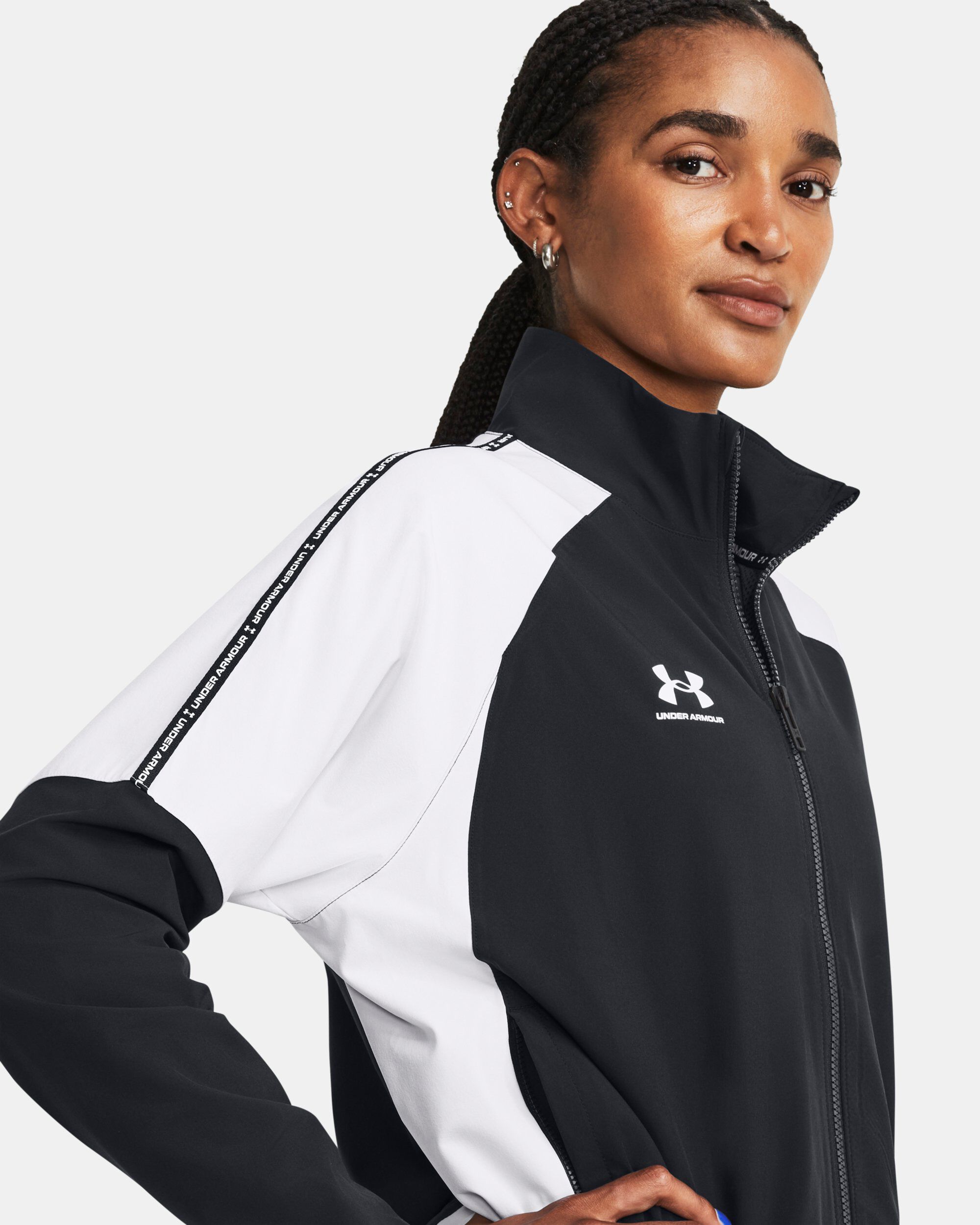 Under armour track jacket women's top