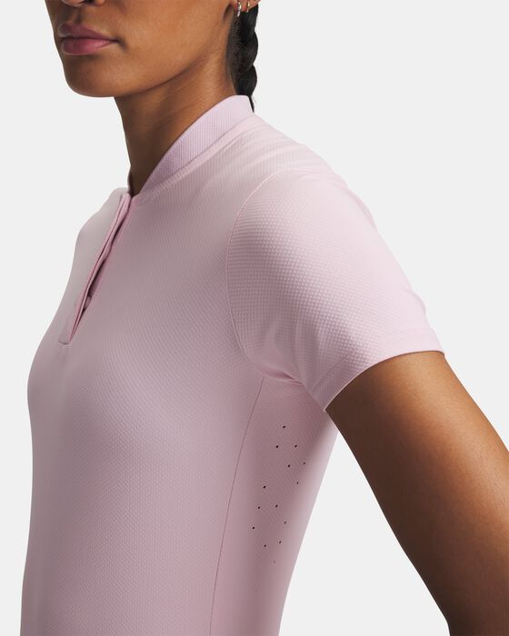 Women's UA Drive Chill Short Sleeve Polo image number 2