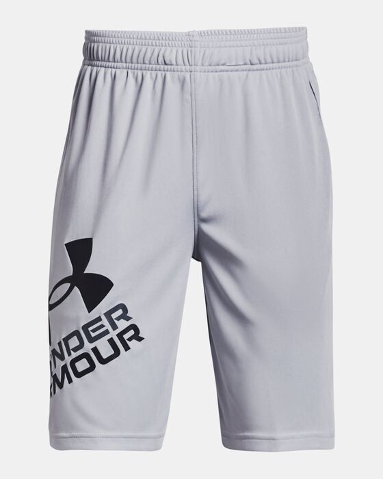 Boys' UA Prototype 2.0 Logo Shorts image number 0