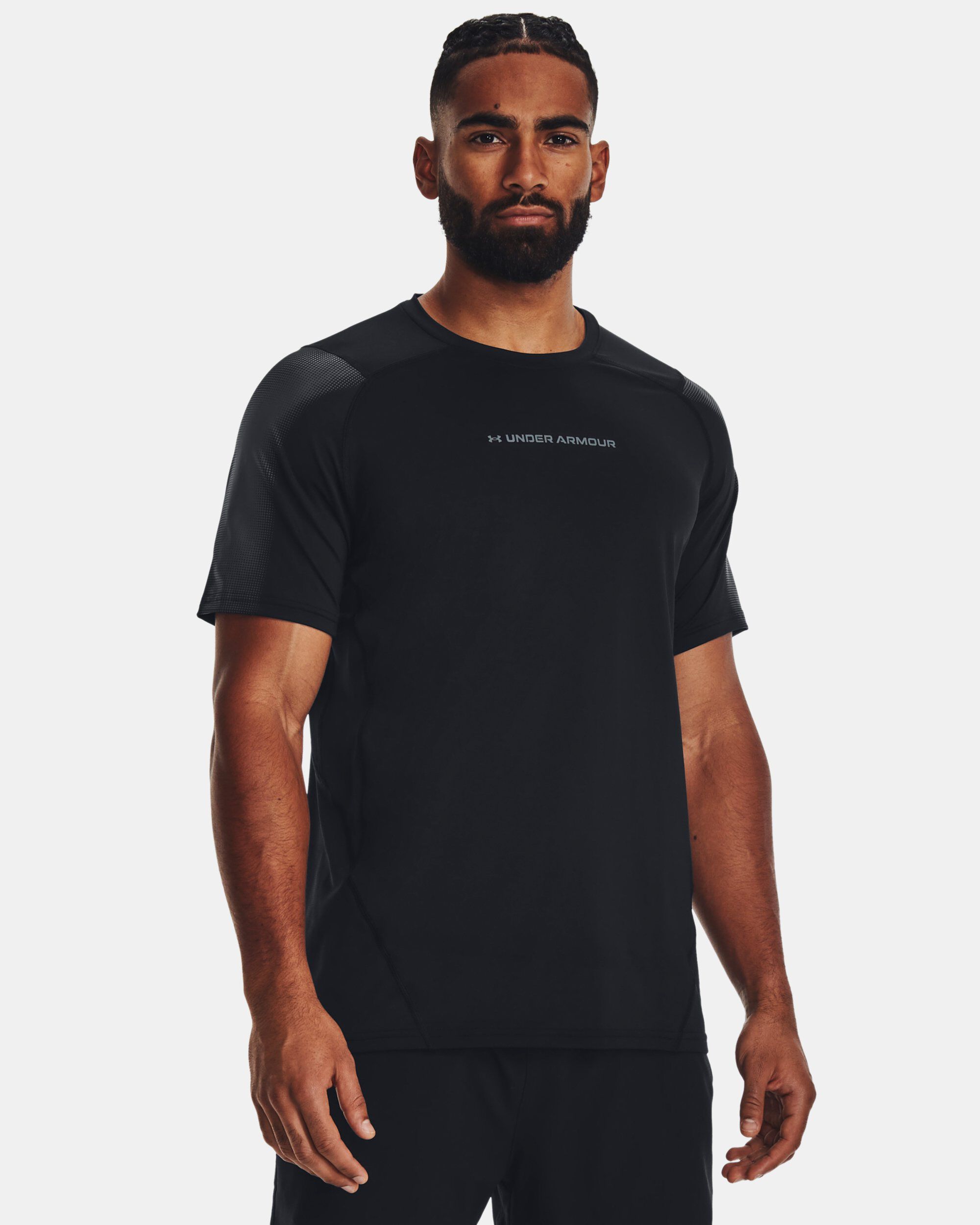 Under armour fitted heatgear hot sale shorts