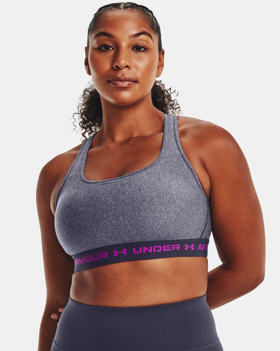 Armour® Mid Crossback Heather Armour® Mid Crossback Heather image number 3