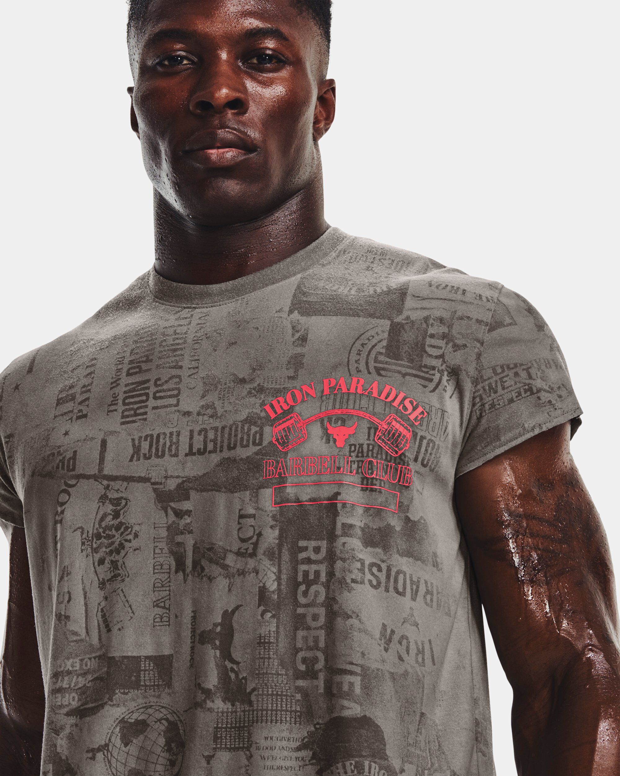 Project rock get top to work shirt