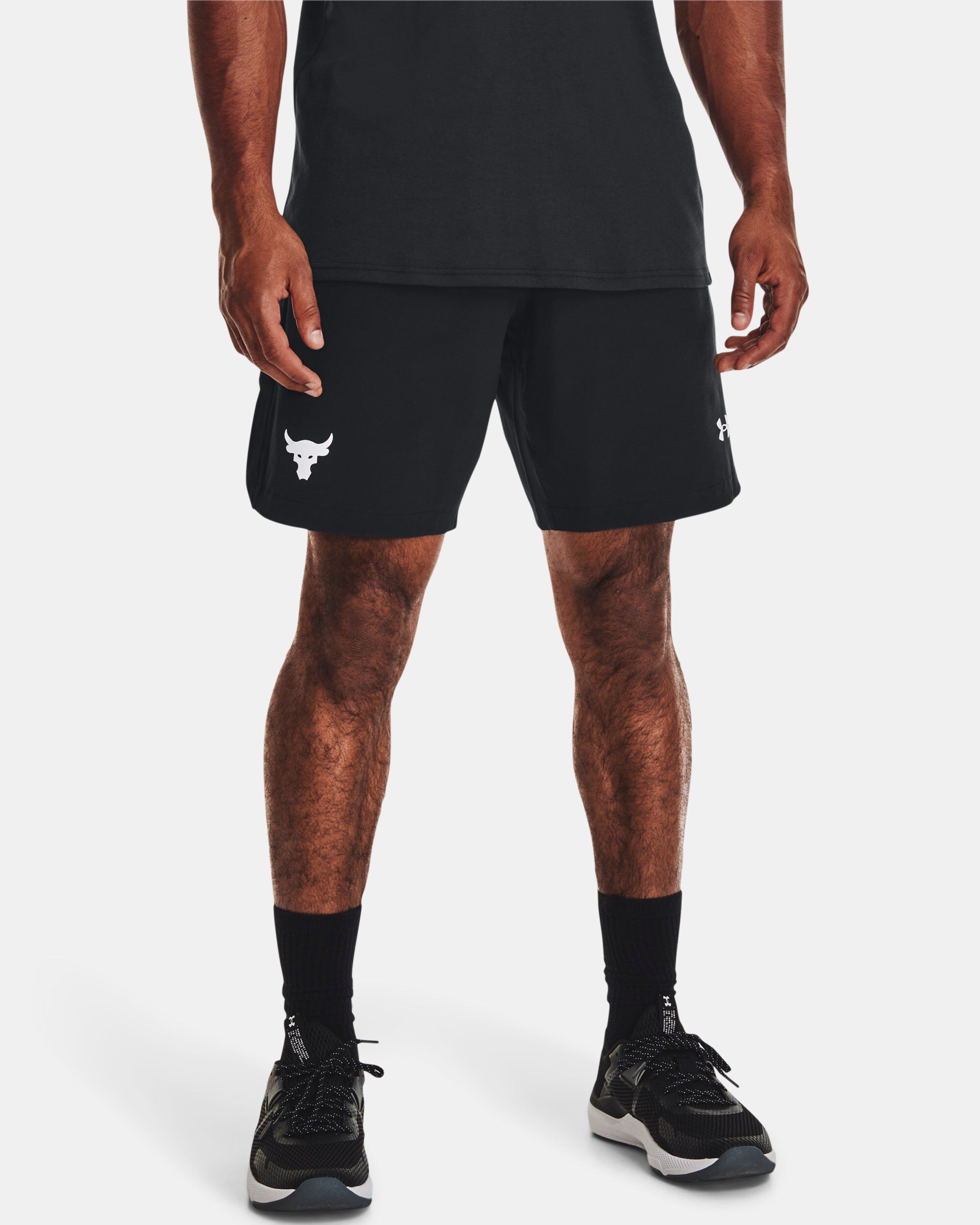 The rock under armour shorts top