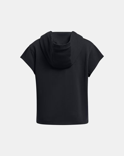 Girls' UA Rival Terry Short Sleeve Hoodie