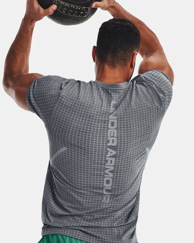 Men's UA Seamless Grid Short Sleeve