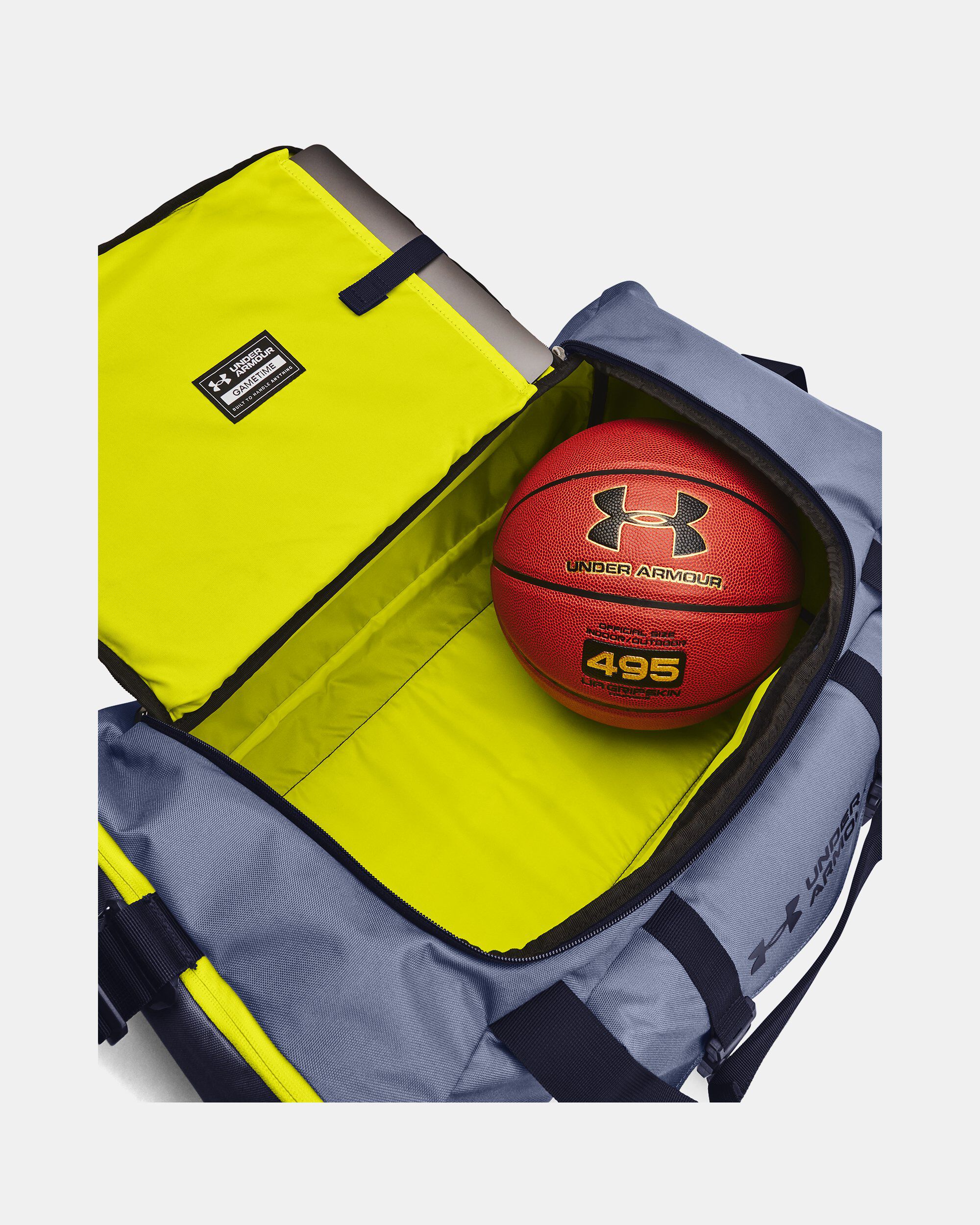 Yellow under armour duffle bag deals