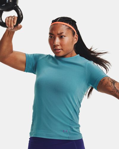 Women's UA RUSH™ Seamless Short Sleeve