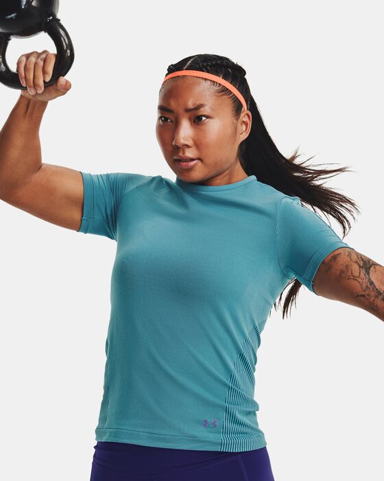 Women's UA RUSH™ Seamless Short Sleeve image number 0