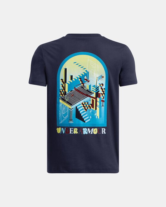 تيشيرت UA بورتال لوجو بأكمام قصيرة للاطفال (أولاد) image number 1