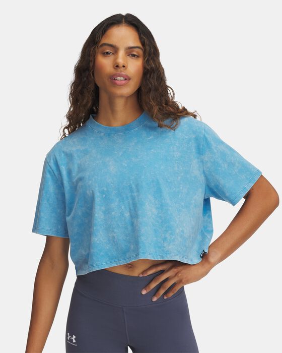 Women's UA Rival Wash Short Sleeve image number 0