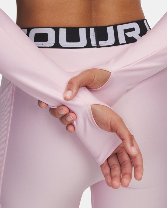 تيشيرت هيت جير ريب 1/4 سحاب بأكمام طويلة للنساء تيشيرت هيت جير ريب 1/4 سحاب بأكمام طويلة للنساء image number 2