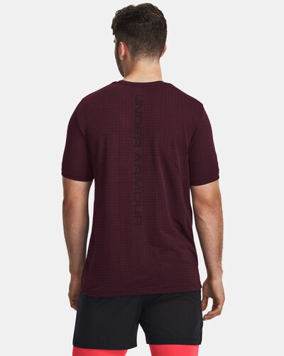 Men's UA Seamless Grid Short Sleeve