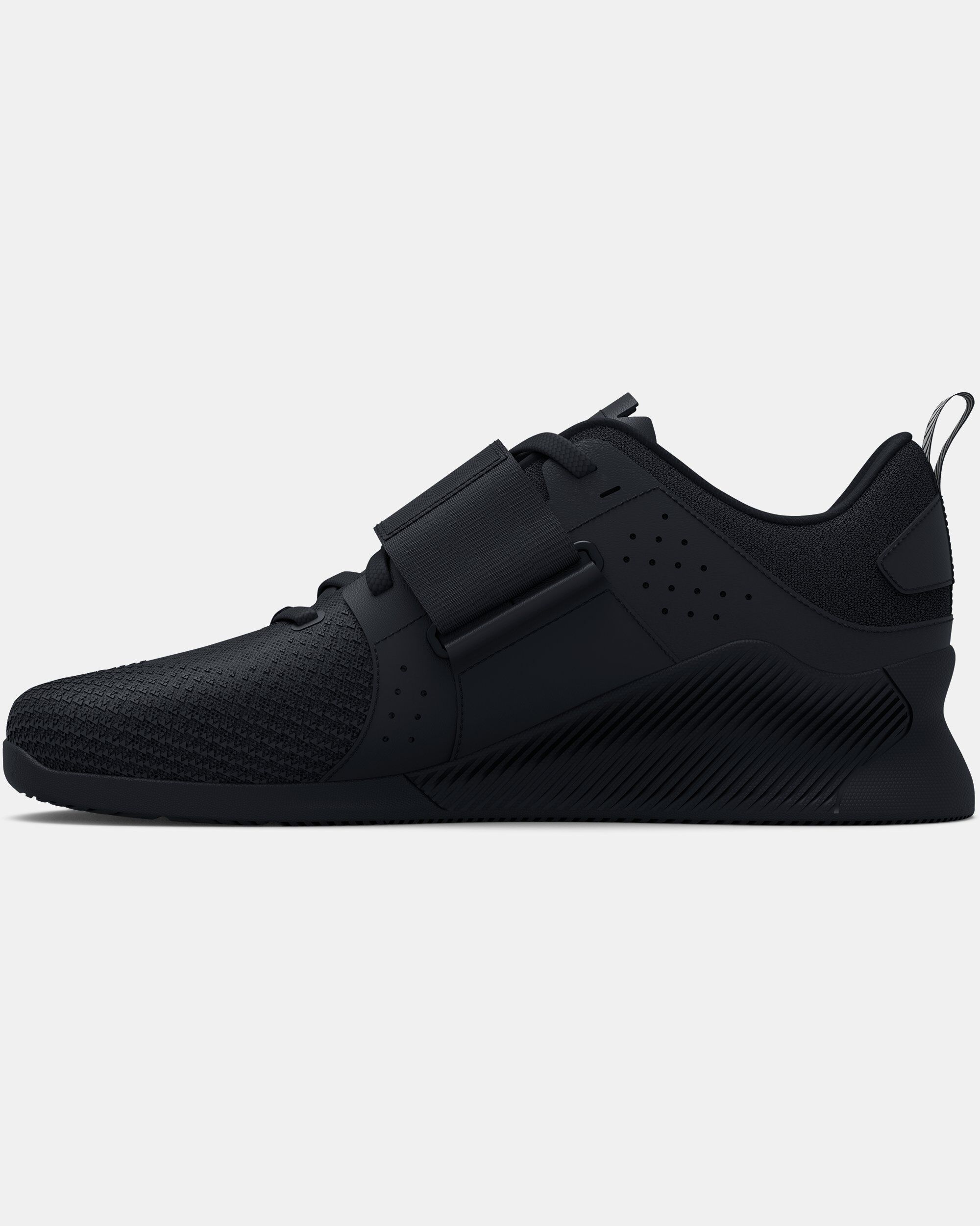 Shop Under Armour UA Reign Lifter Unisex Training Shoes Black in