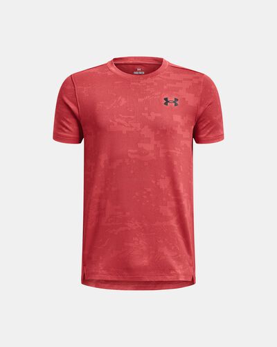 Boys' UA Tech™ Vent Jacquard Short Sleeve