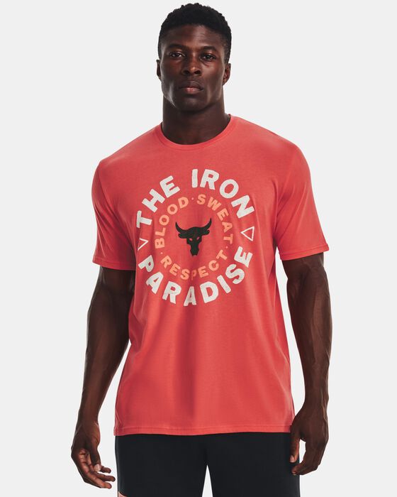 Men's Project Rock Iron Circle Short Sleeve image number 0