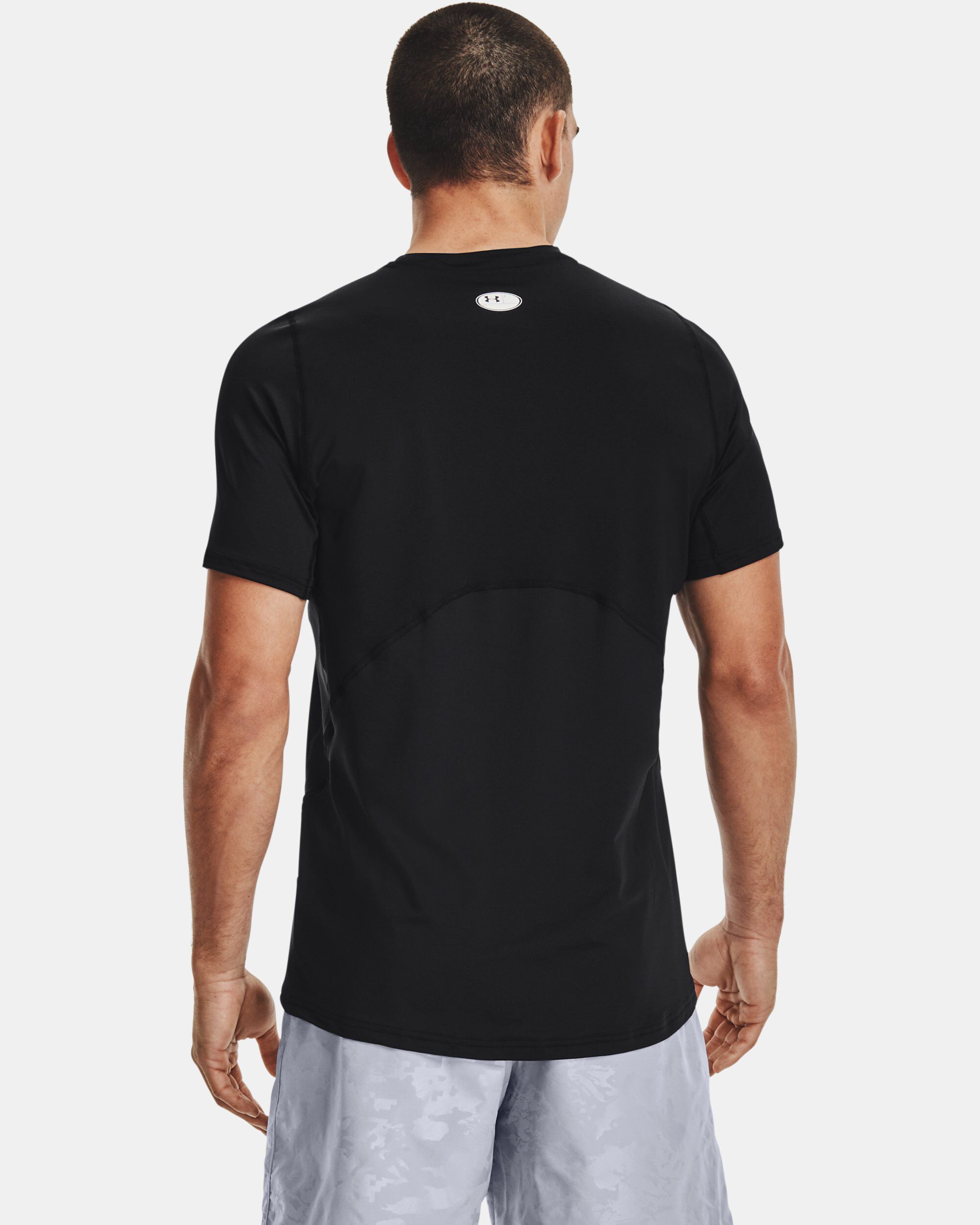 Under Armour Men s HeatGear Armour Fitted Short Sleeve Black in KSA