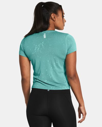 Women's UA Launch Splatter Short Sleeve
