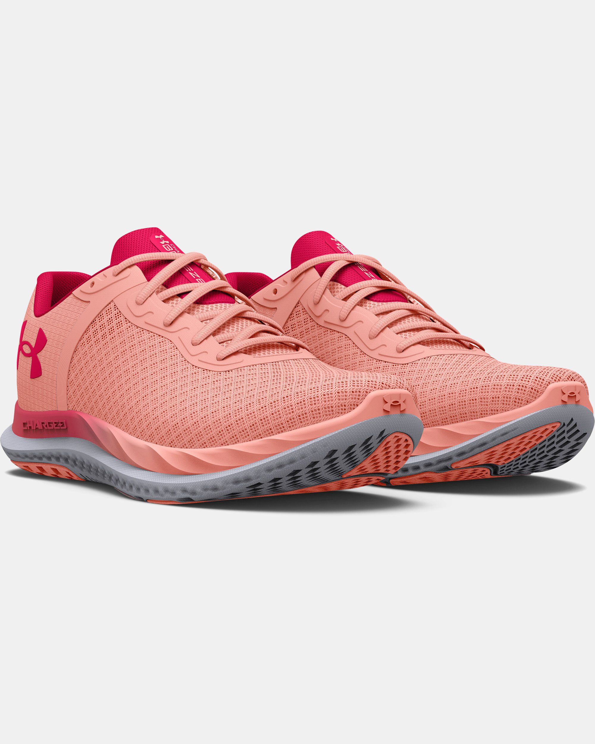 Buy Women s UA Charged Breeze Running Shoes Pink in KSA Under Armour