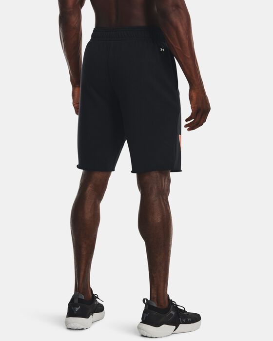 Men's Project Rock Terry Tri Shorts image number 1