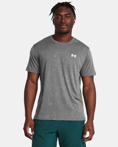 Men's UA Launch Splatter Short Sleeve