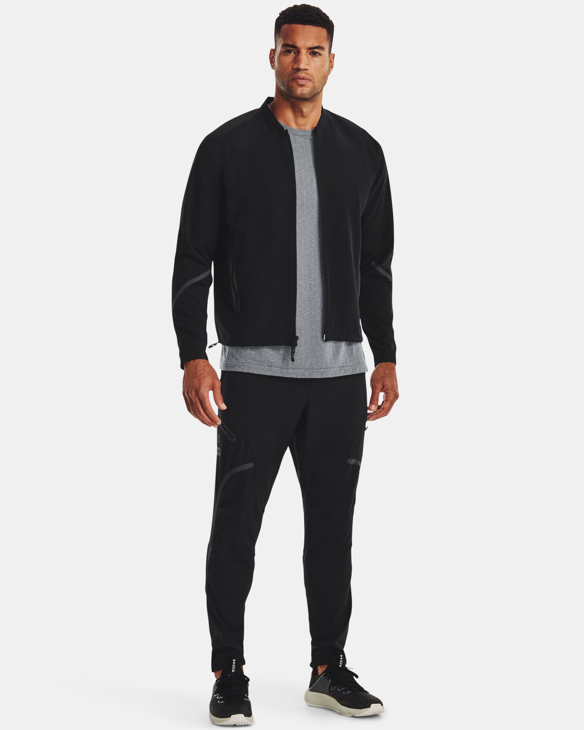 Under armour bomber jacket mens deals