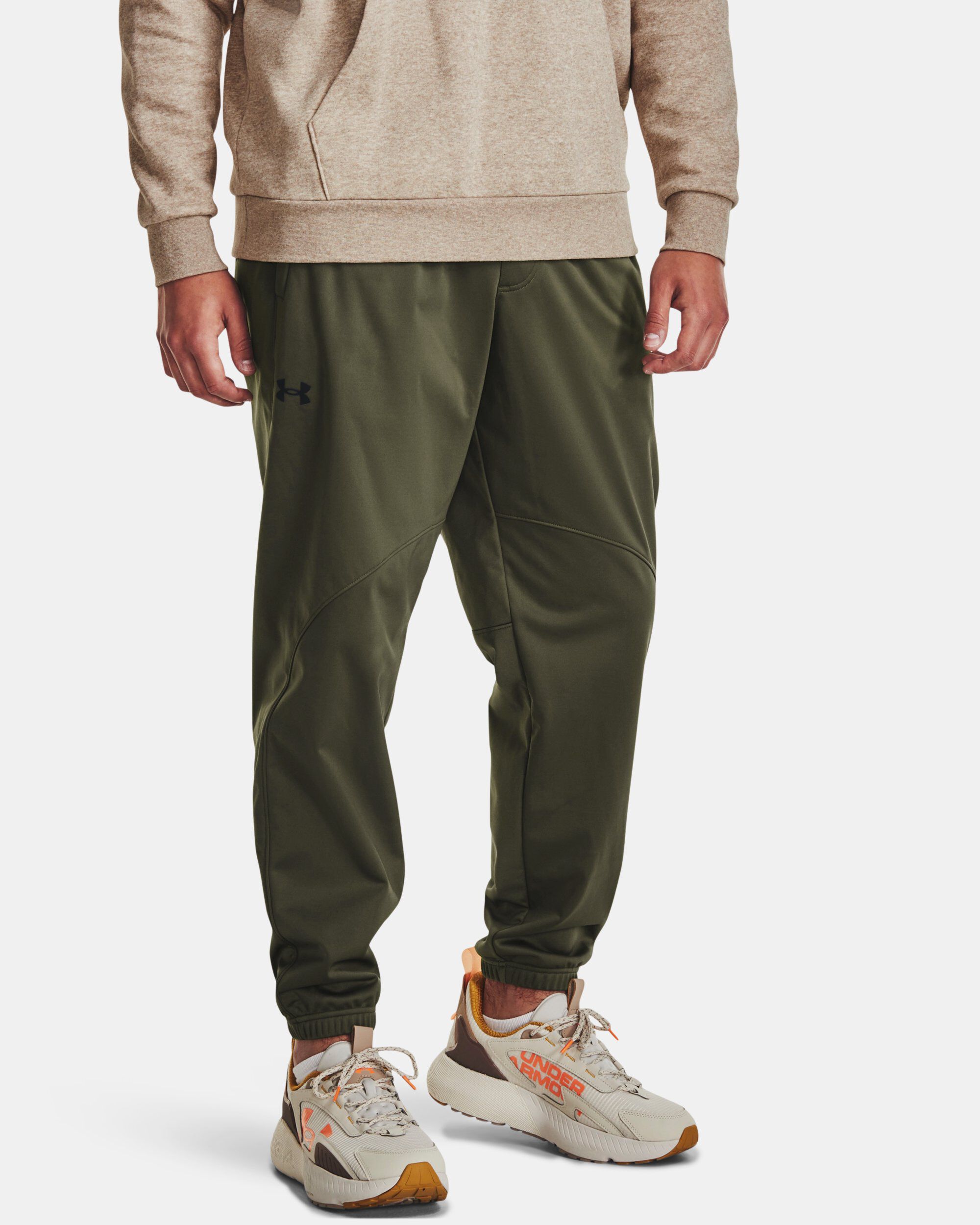 Under Armour Men s UA Unstoppable Bonded Joggers Green in KSA