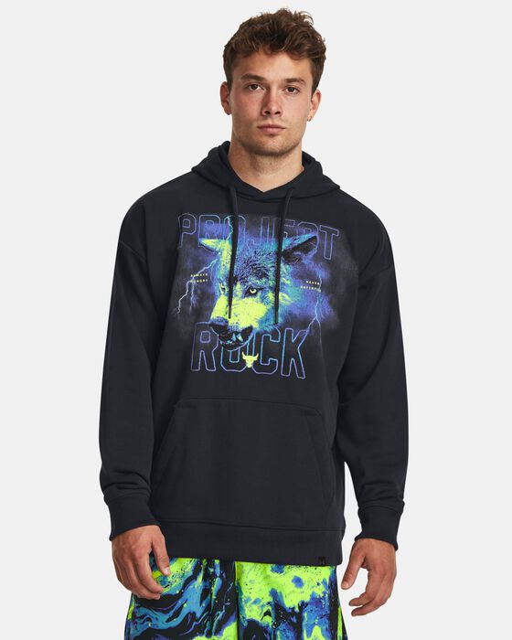 Men's Project Rock Heavyweight Terry Hoodie image number 1