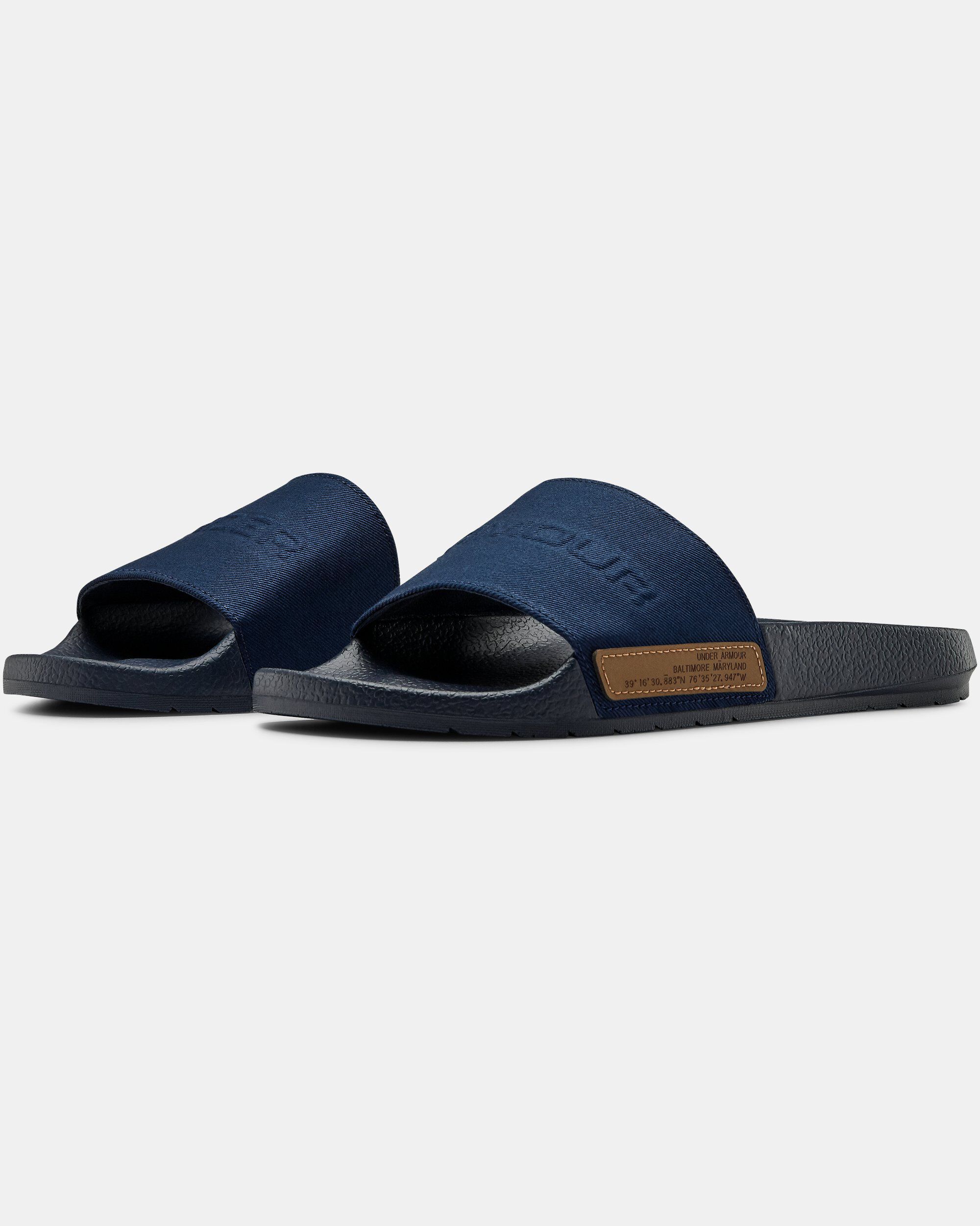 Under armour core top remix slides