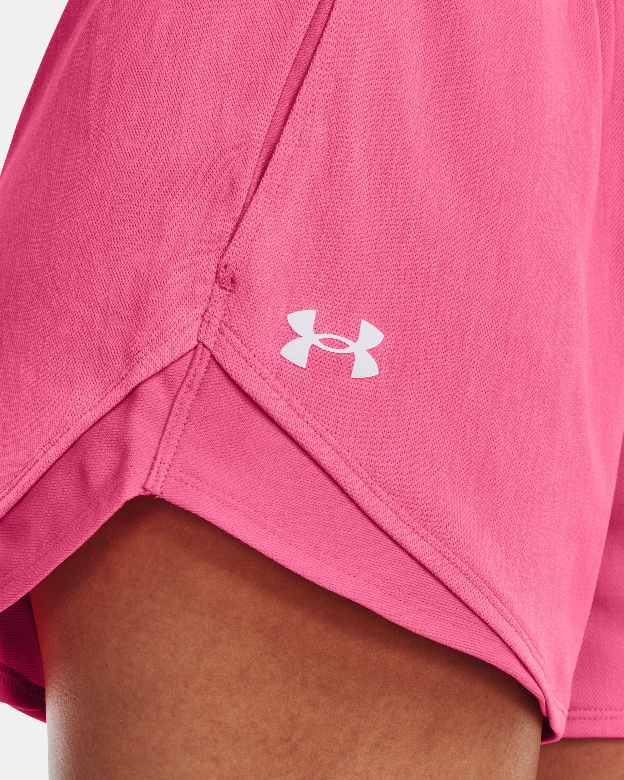 Hot pink under armour shorts outlet