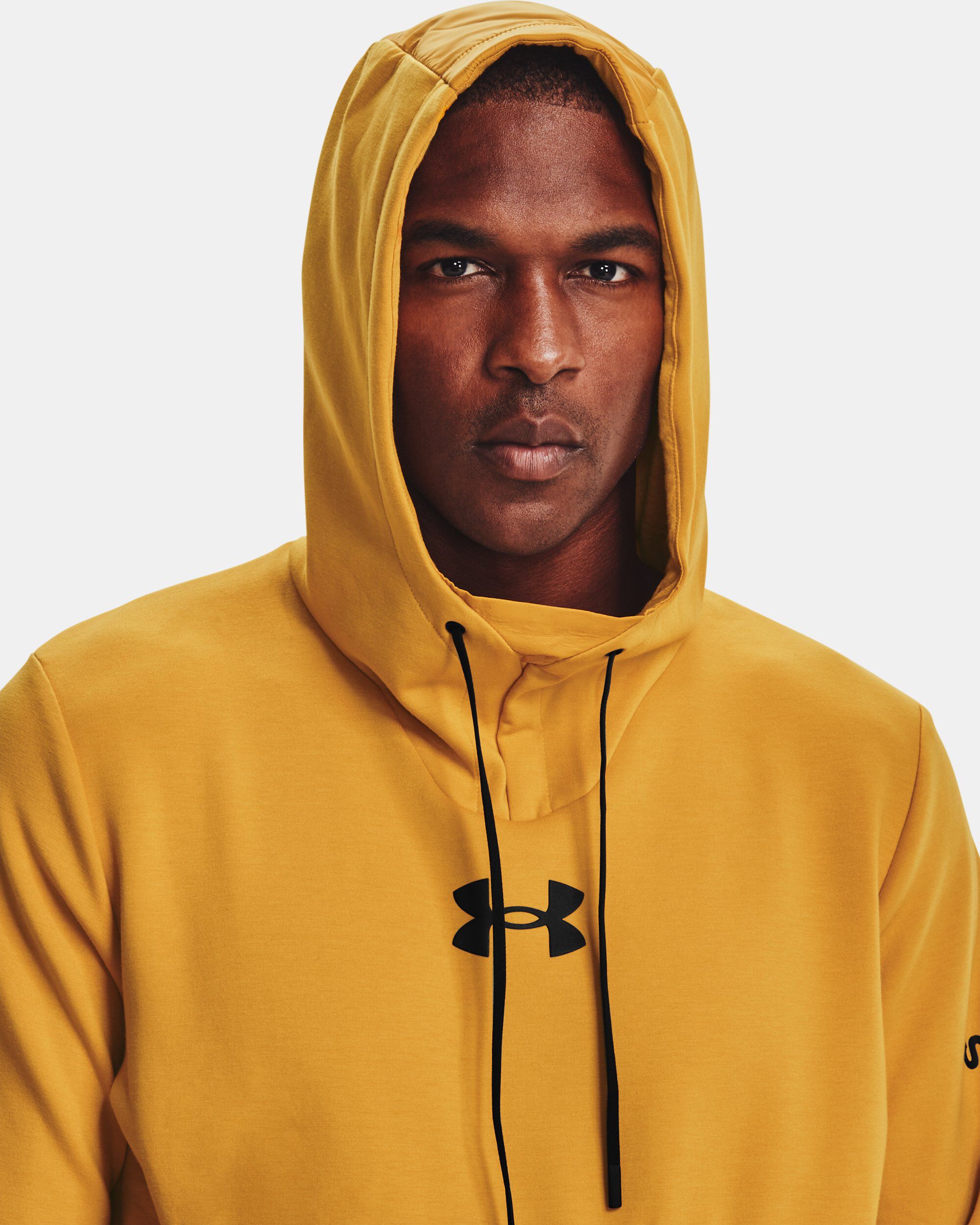 Under armour hoodie men yellow 2025