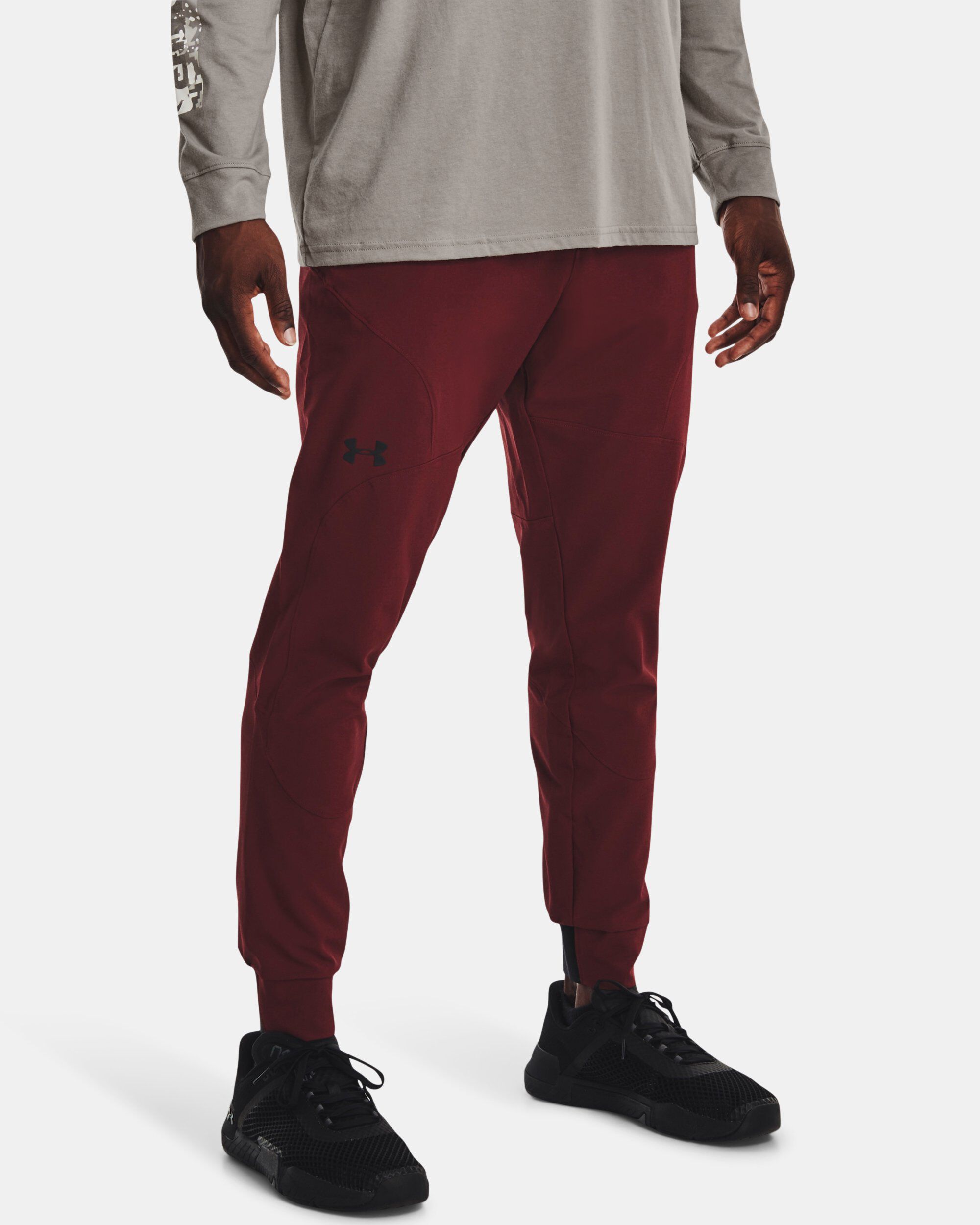 Under Armour Men s UA Unstoppable Joggers Red in KSA