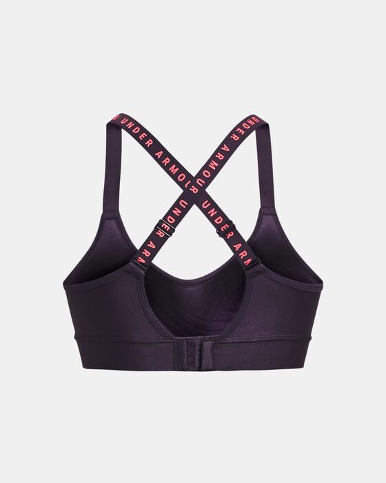 Women's UA Infinity Mid Covered Sports Bra image number 3