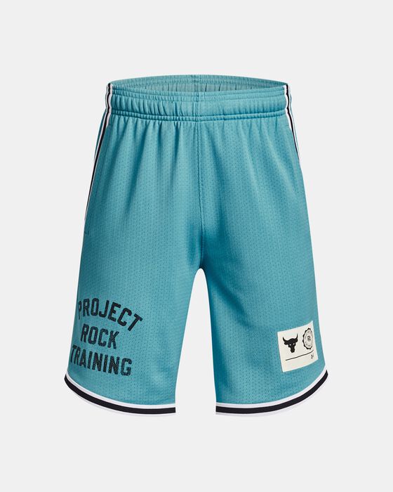 Boys' Project Rock Penny Mesh Shorts image number 0