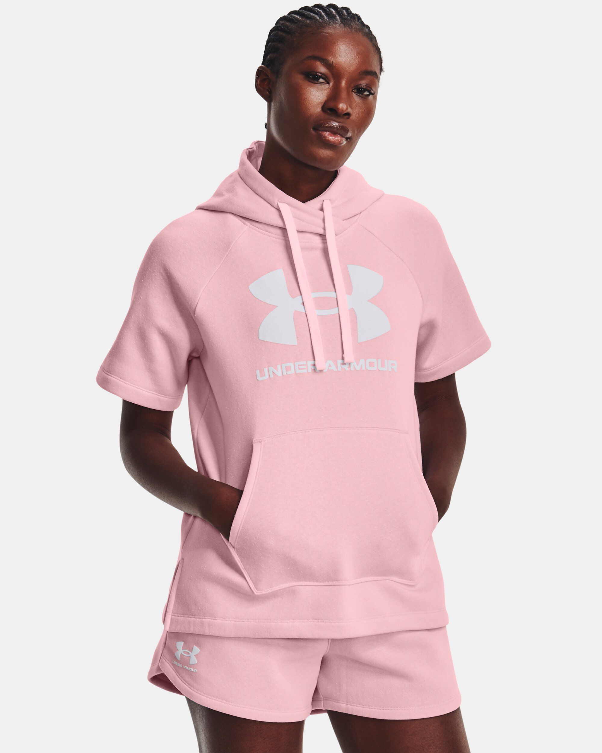 Under armour women's rival fleece sportstyle graphic hoodie cheap