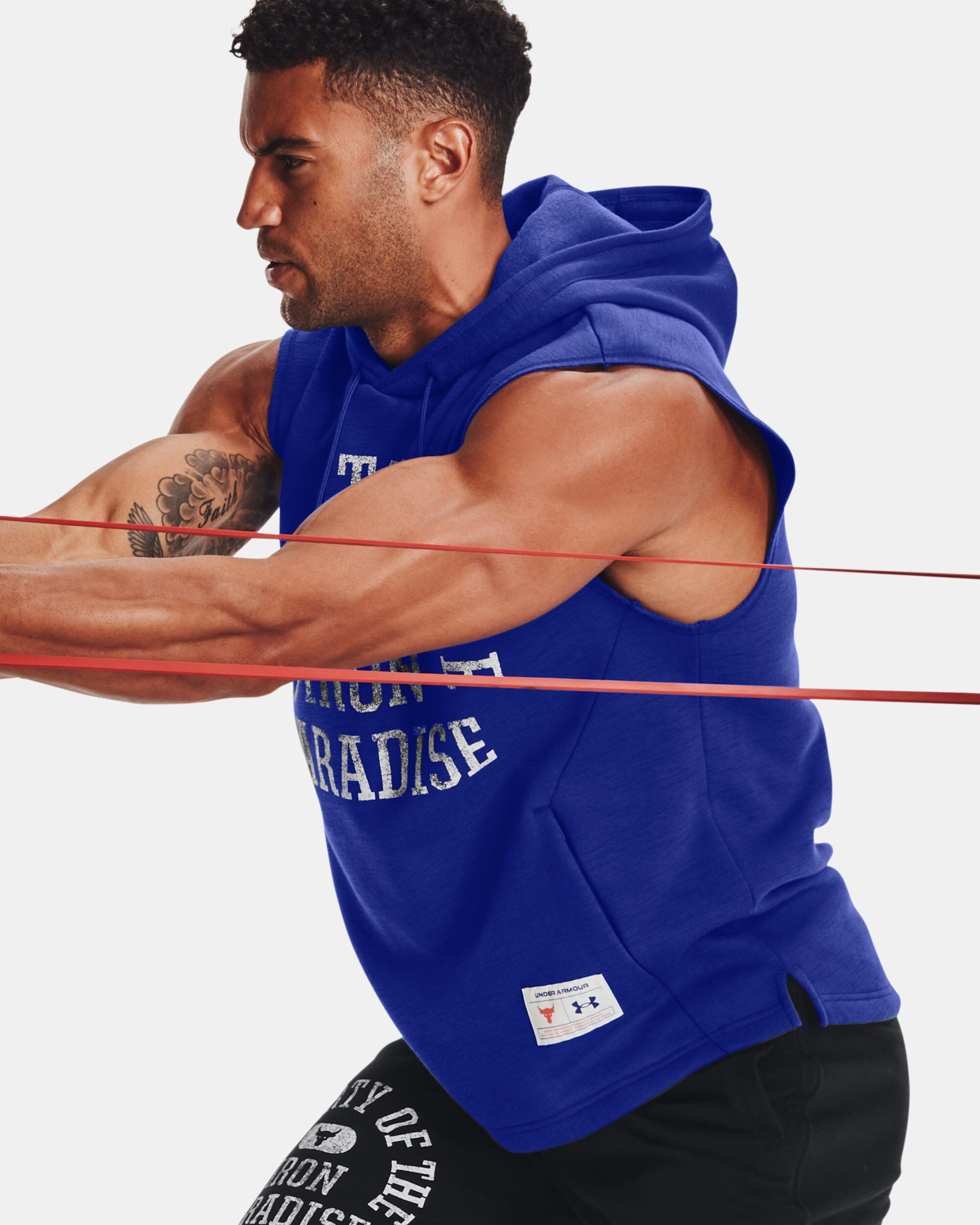 Under armour fleece sleeveless hoodie sale