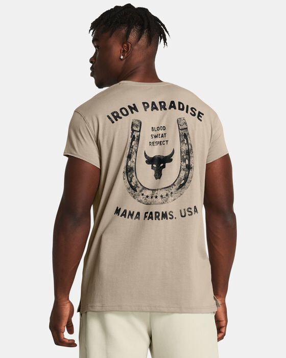 Men's Project Rock Balance Cap Sleeve T-Shirt image number 1