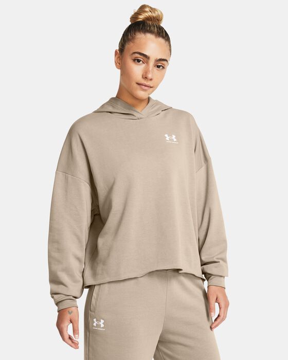 Women's UA Rival Terry Oversized Hoodie image number 0