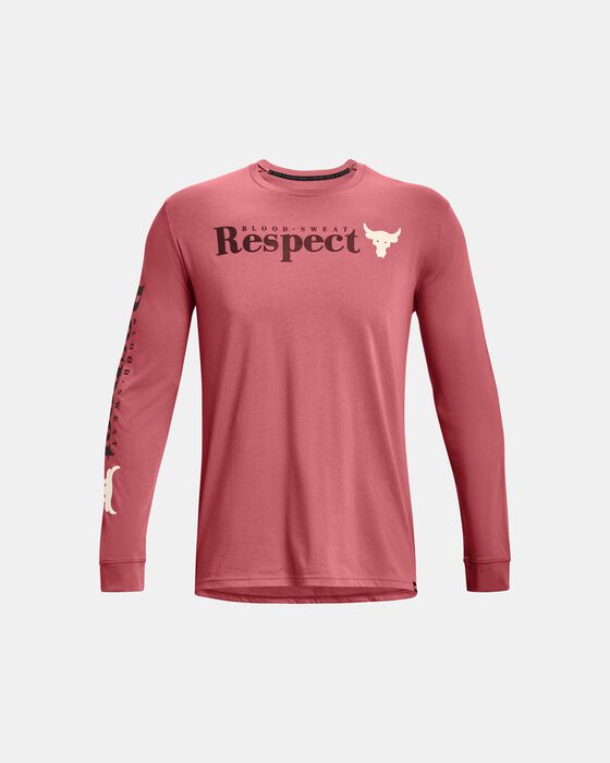 Men's Project Rock Respect Long Sleeve image number 4