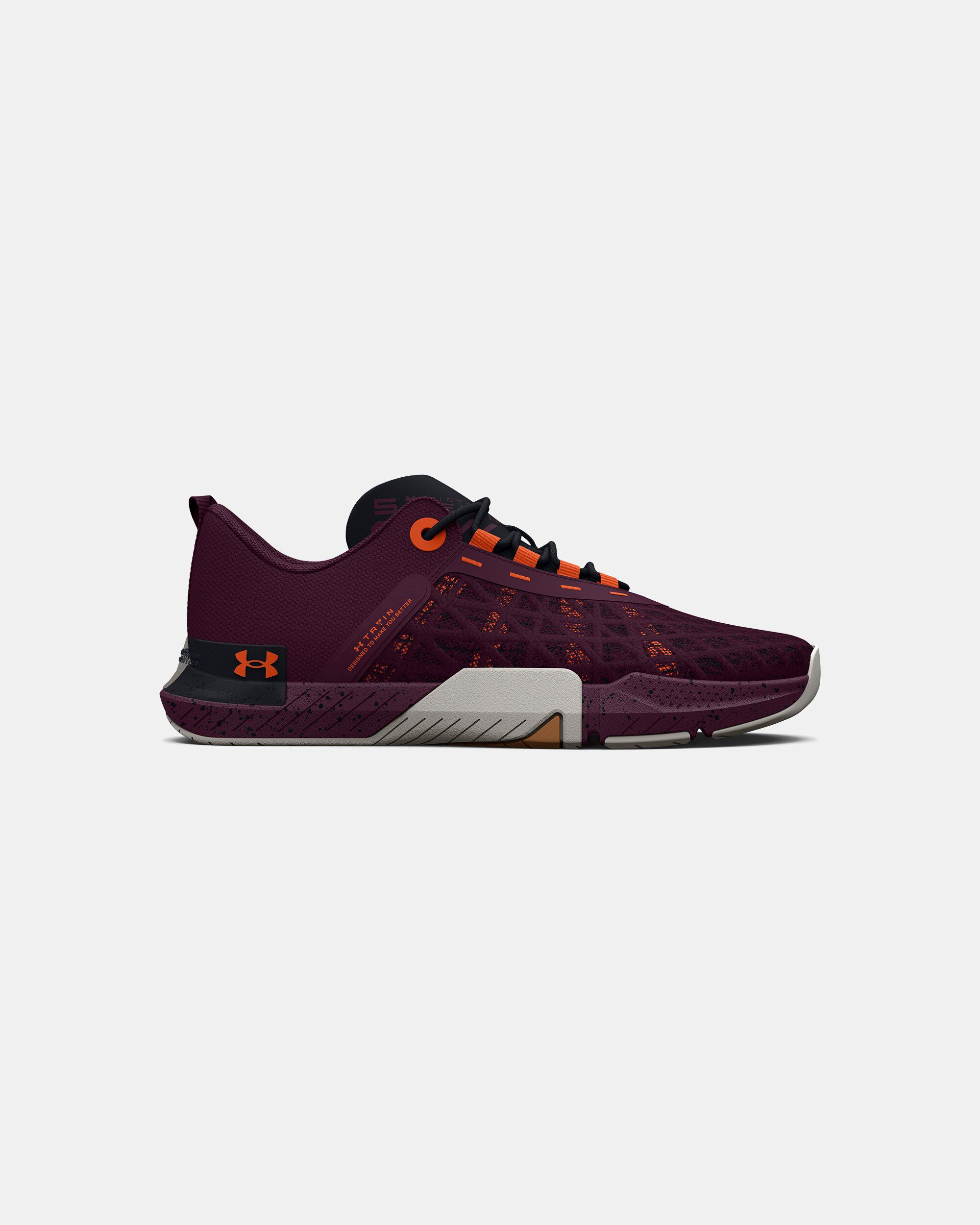 Under armour discount men shoes purple