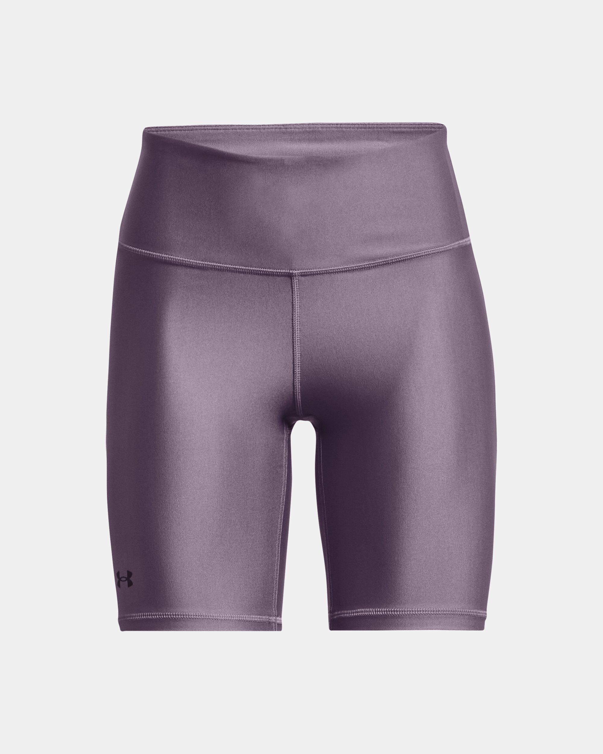 Under Armour Women s HeatGear Armour Bike Shorts Purple in KSA