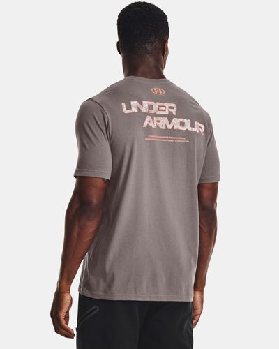 Men's UA ABC Camo Fill Wordmark Short Sleeve