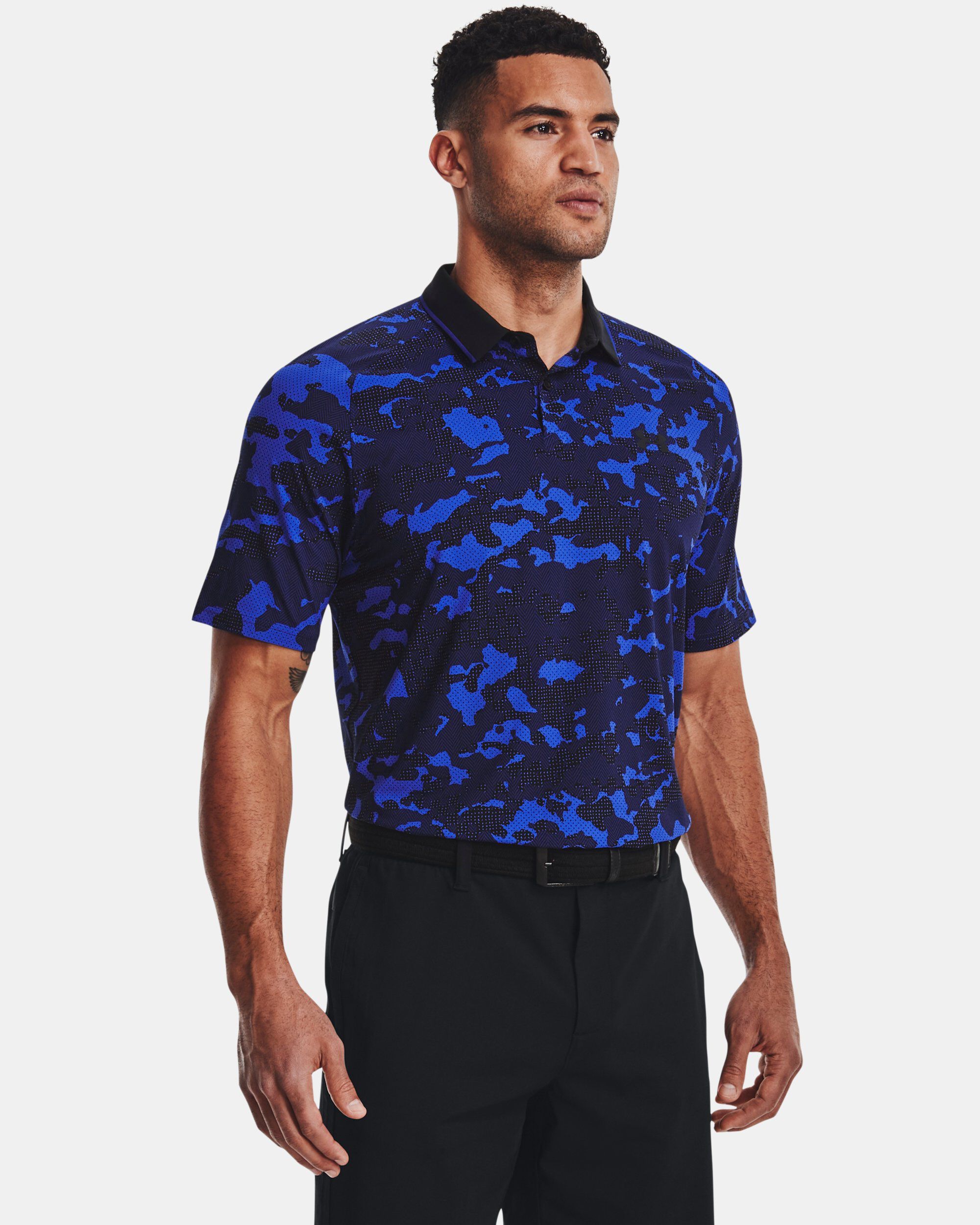 Under armour camo 2024 polo