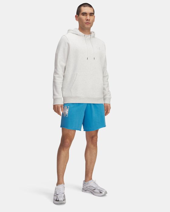 شورت UA رايفل تيري بطول 8 بوصات للرجال مع شعار شورت UA رايفل تيري بطول 8 بوصات للرجال مع شعار image number 2