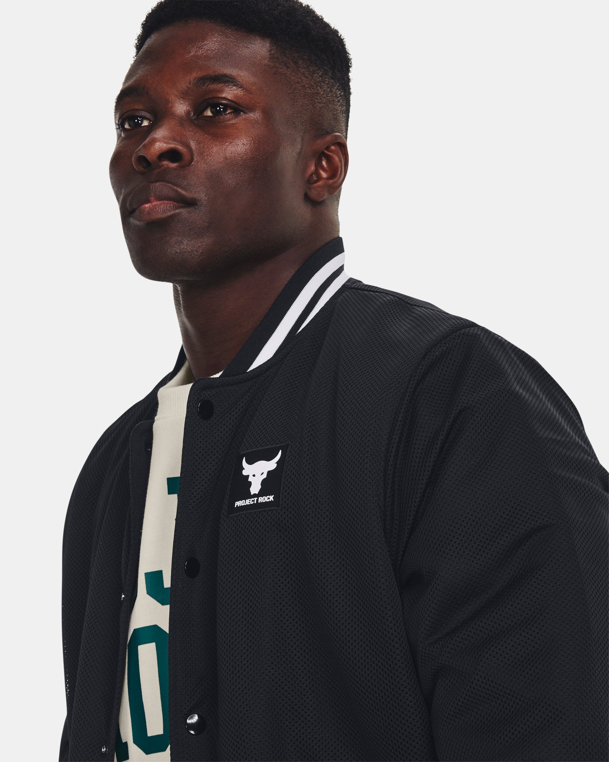 Under armour hot sale varsity jacket