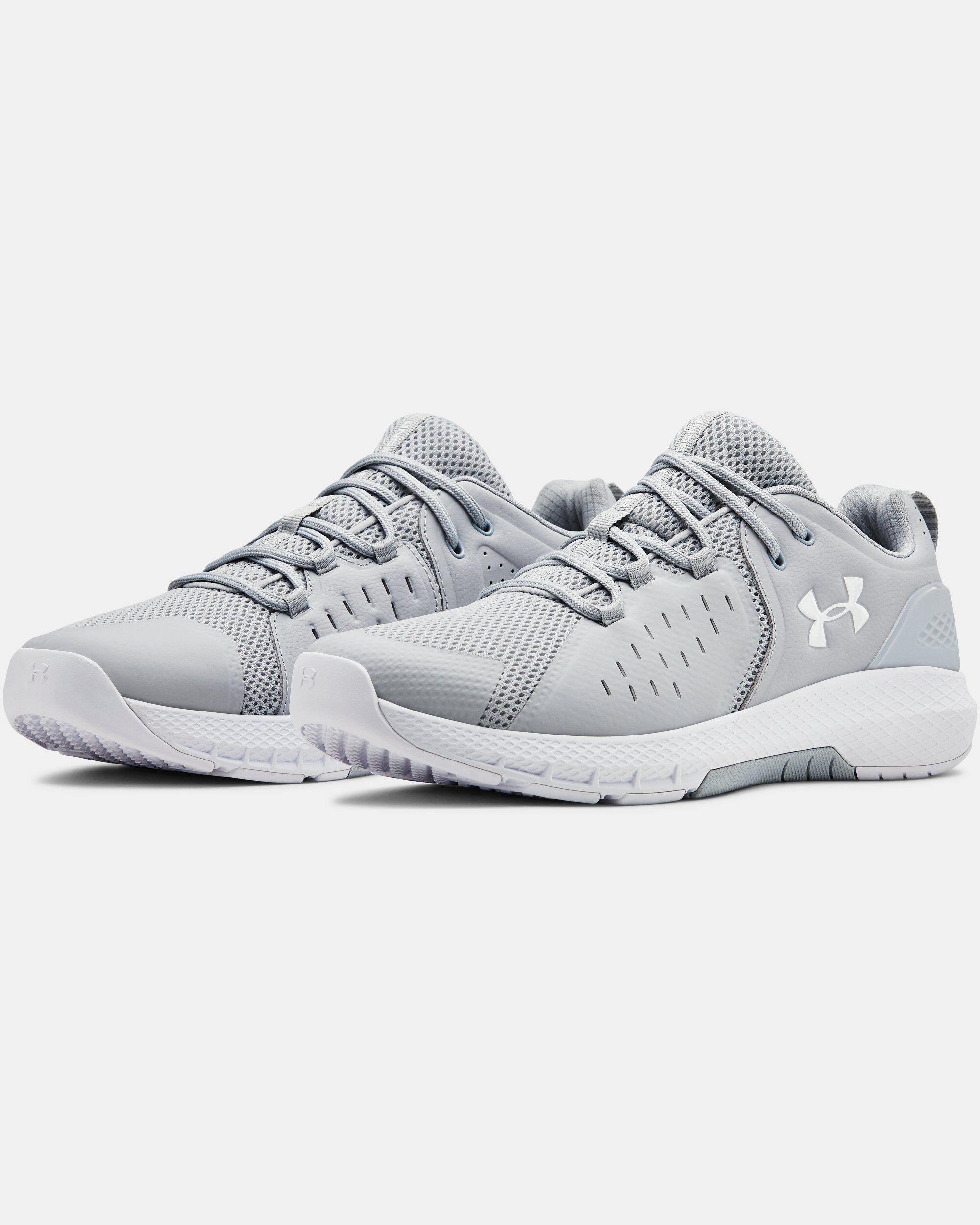 Under Armour Men s UA Charged Commit 2 Training Shoes Grey in KSA