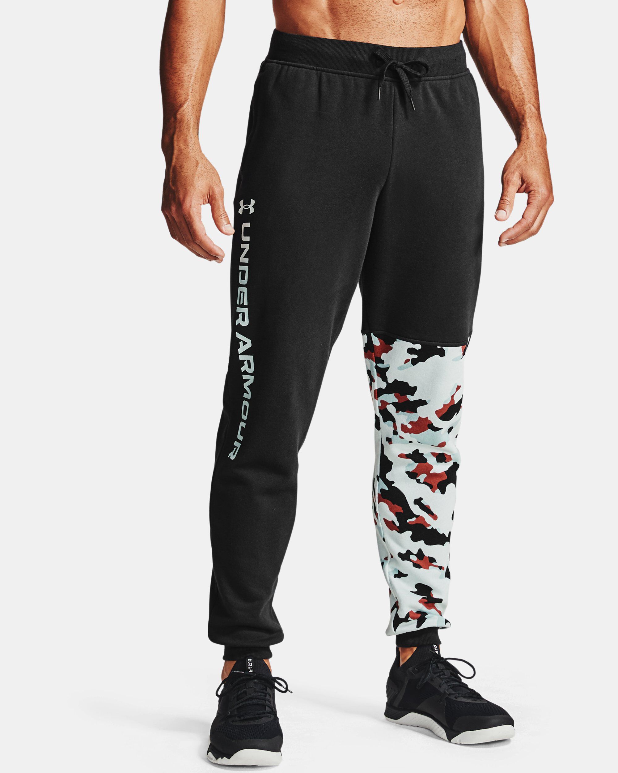 Under armour rival fleece camo jogger sales